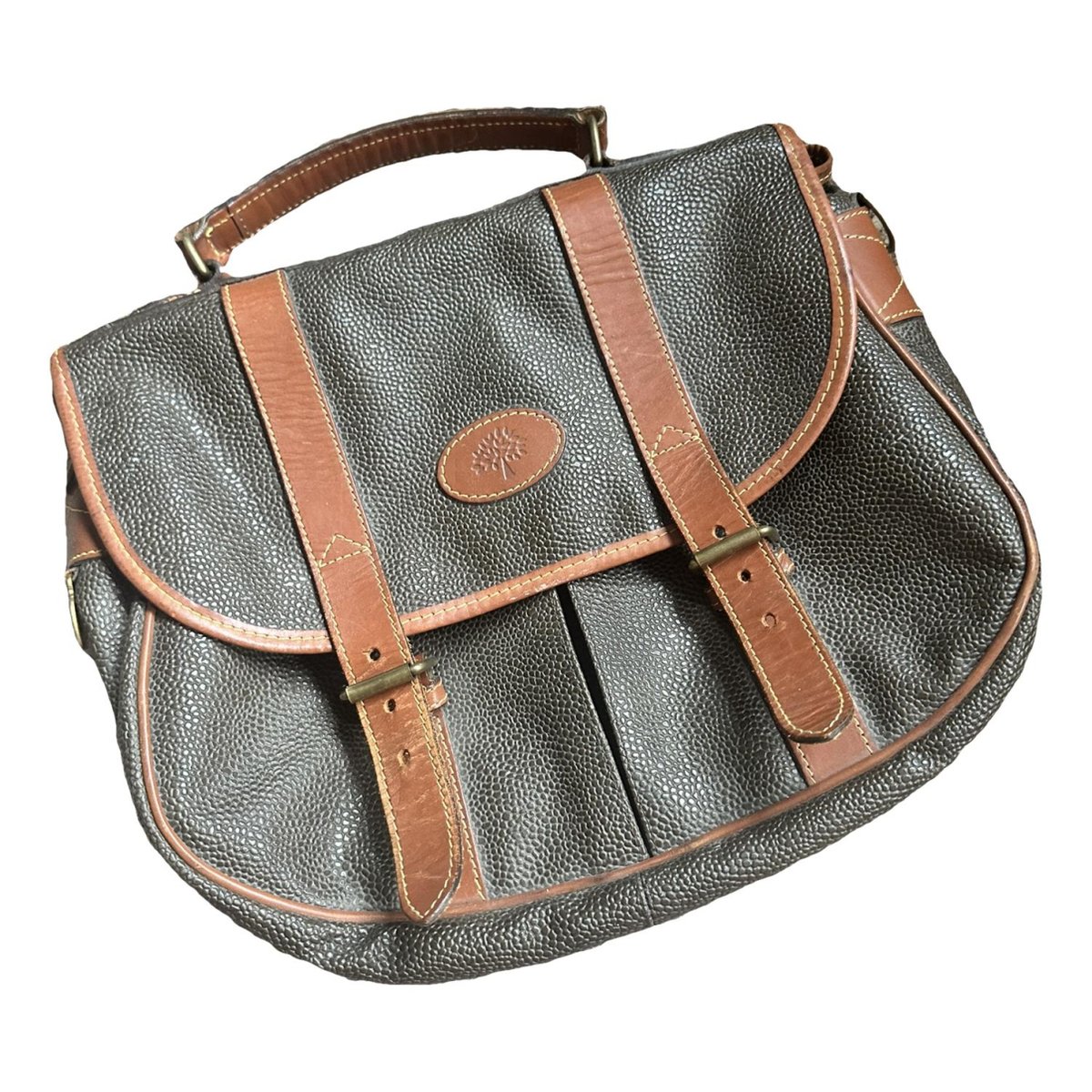 Heritage leather crossbody bag