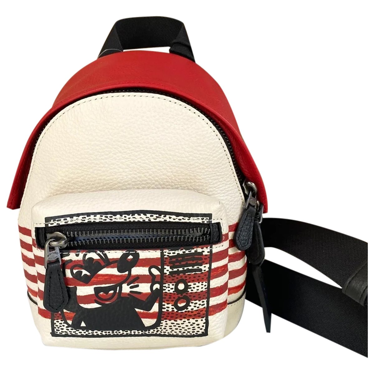 Disney collection leather backpack