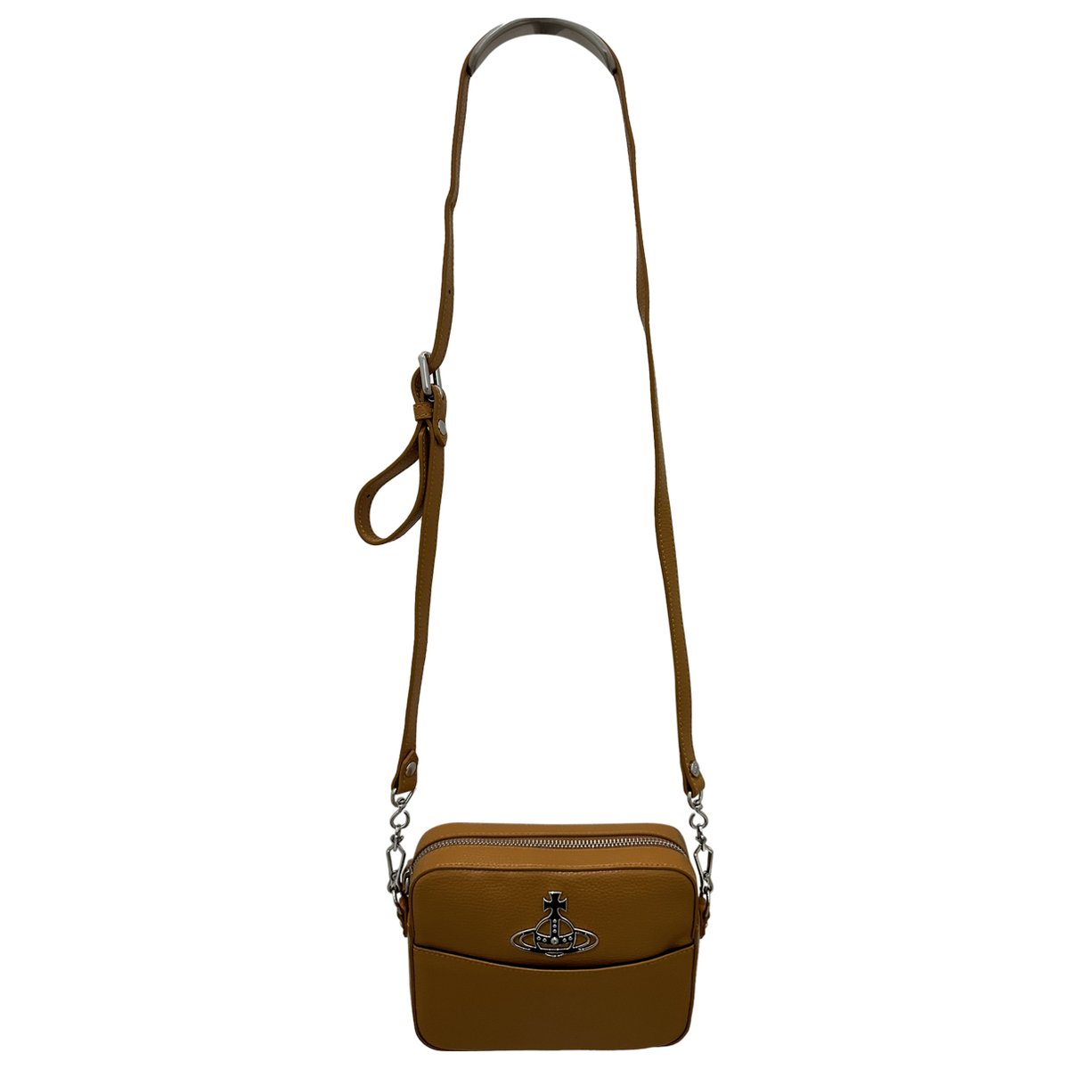 Rachel vegan leather crossbody bag