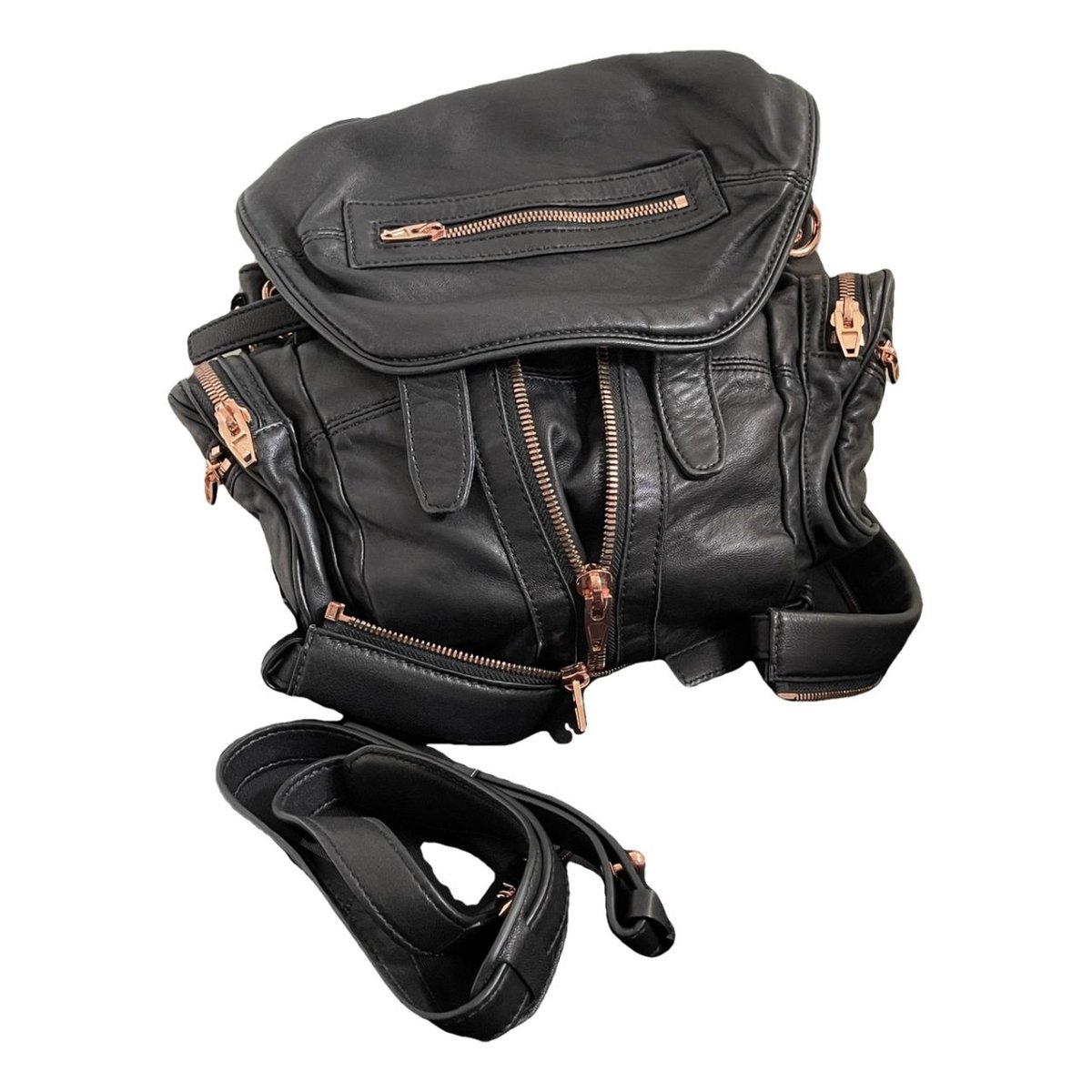 Marti leather backpack