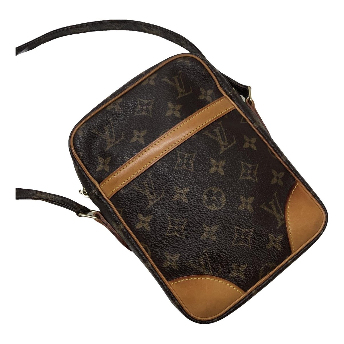 Danube leather crossbody bag