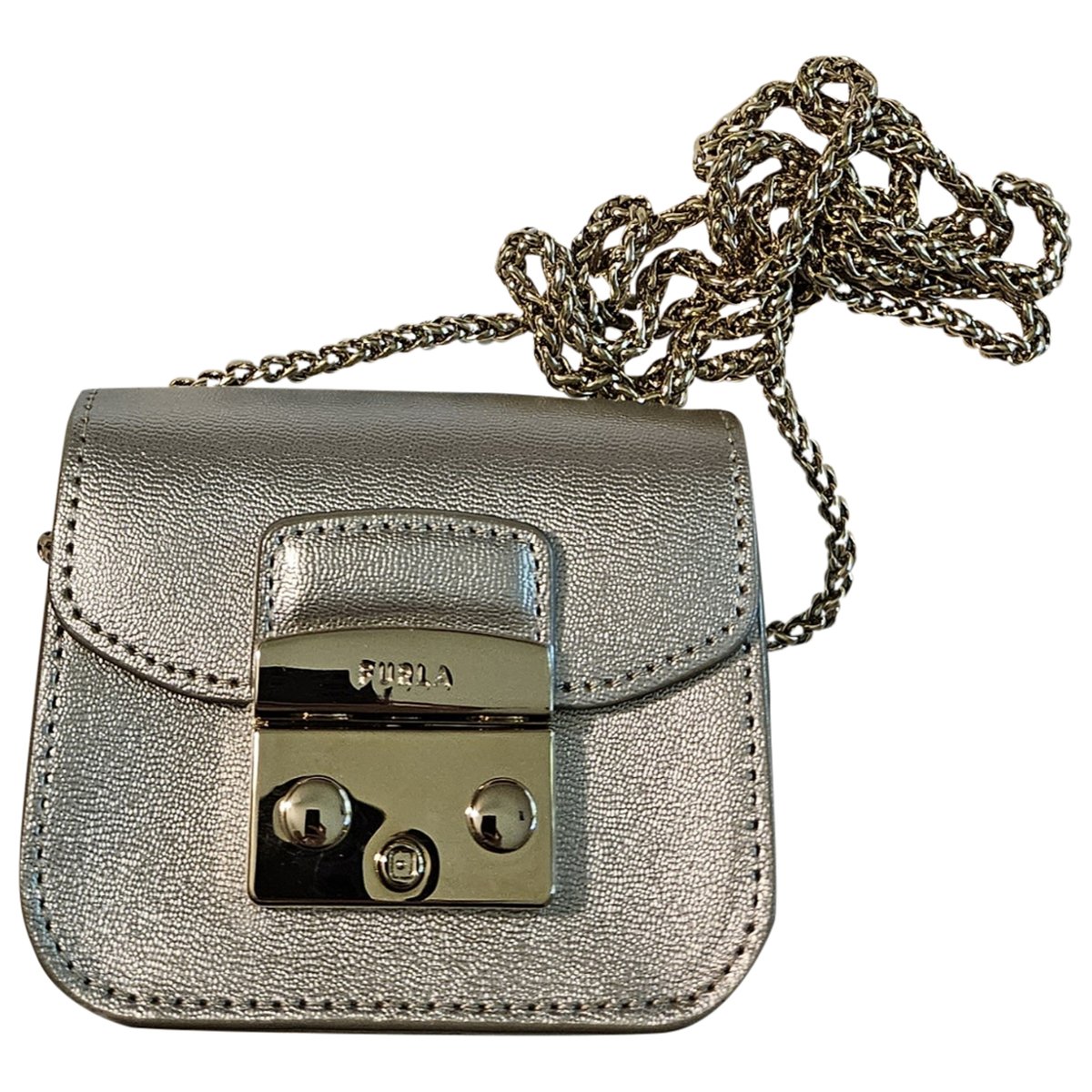 Metropolis leather handbag