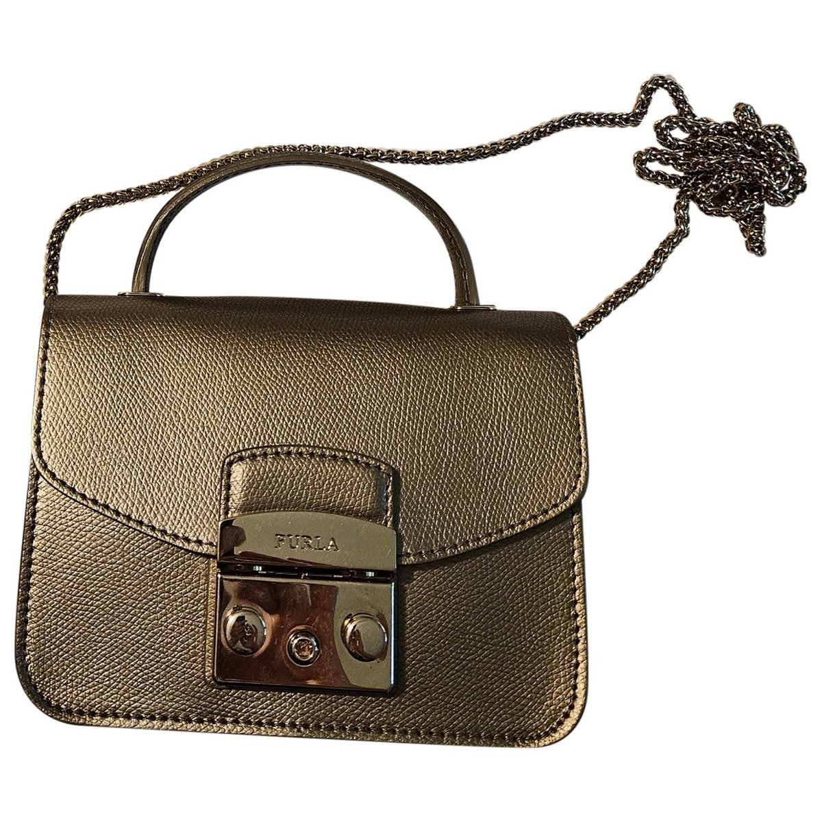 Metropolis leather handbag
