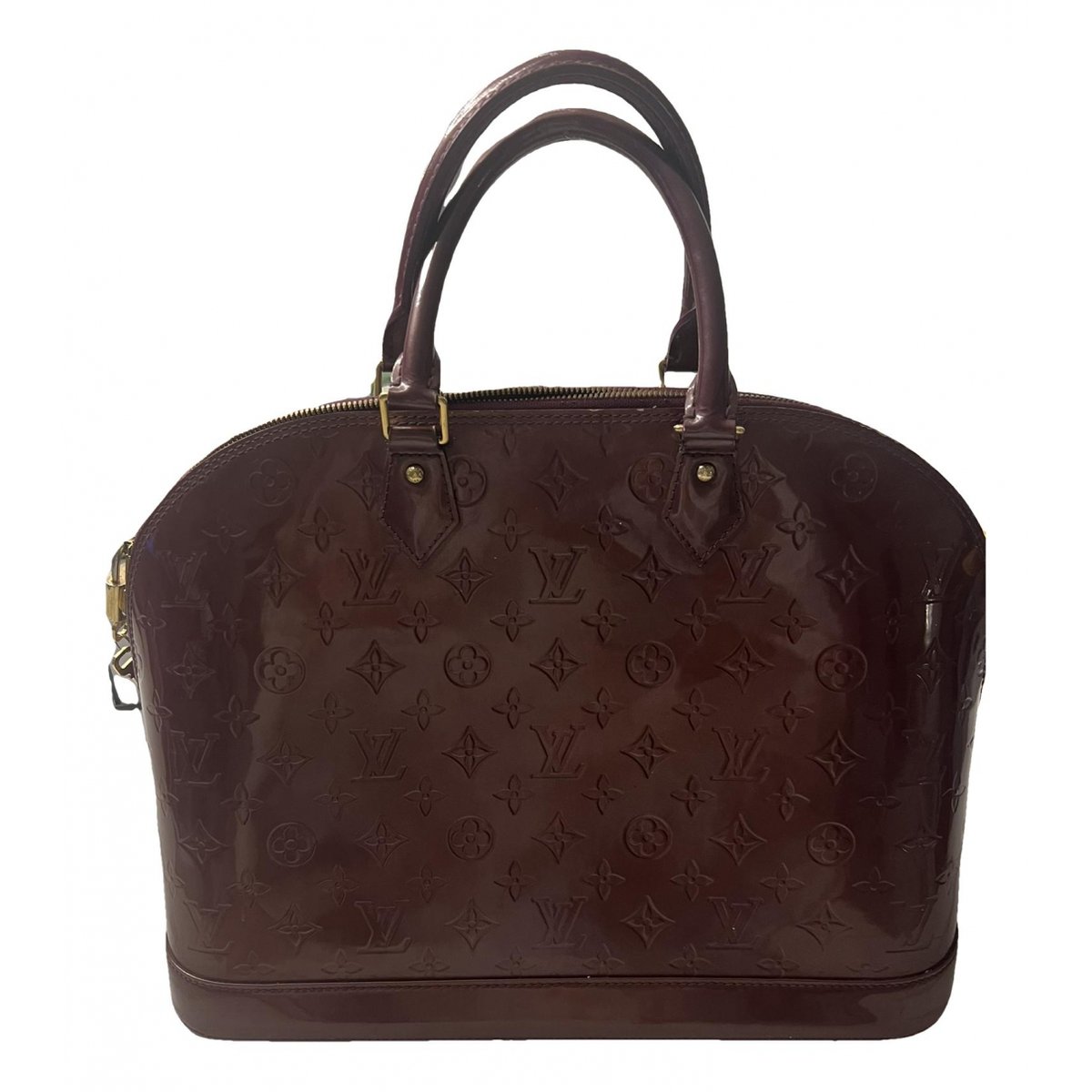 Alma patent leather handbag