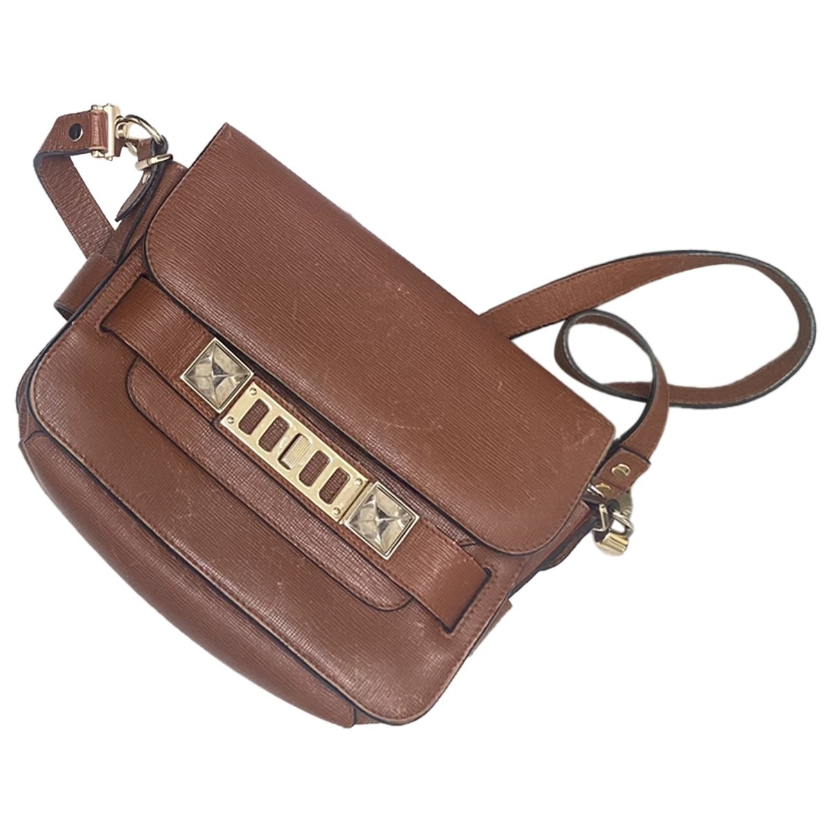 Hava leather handbag