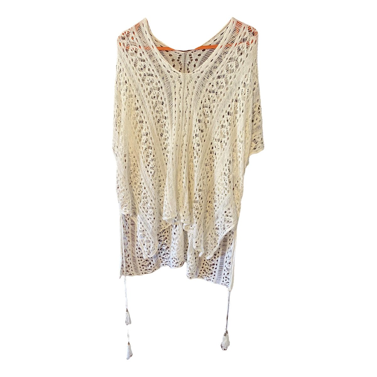 Crochet mini dress