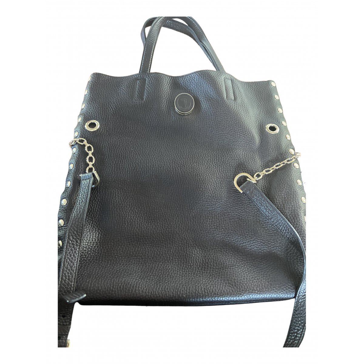 Leather tote