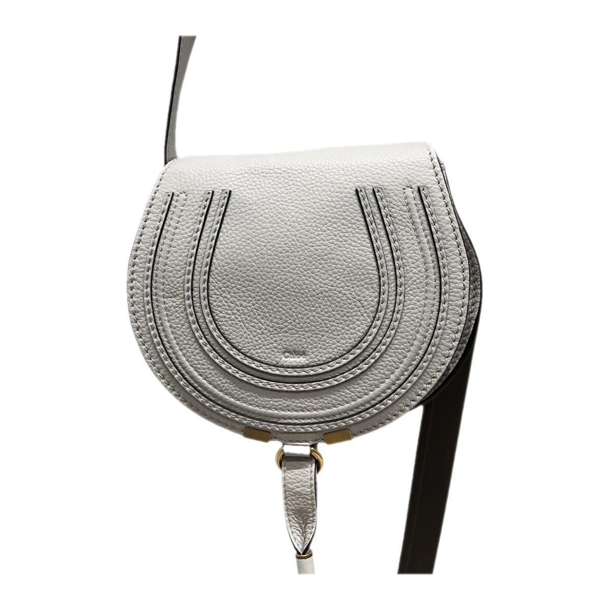 Marcie leather clutch bag