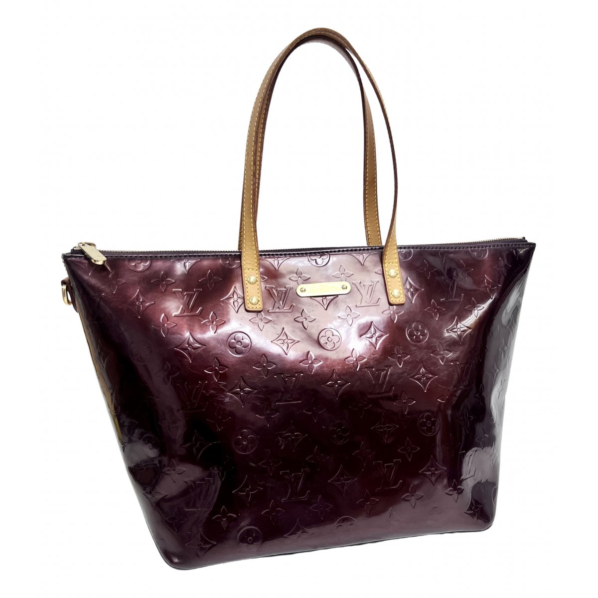 Bellevue patent leather handbag
