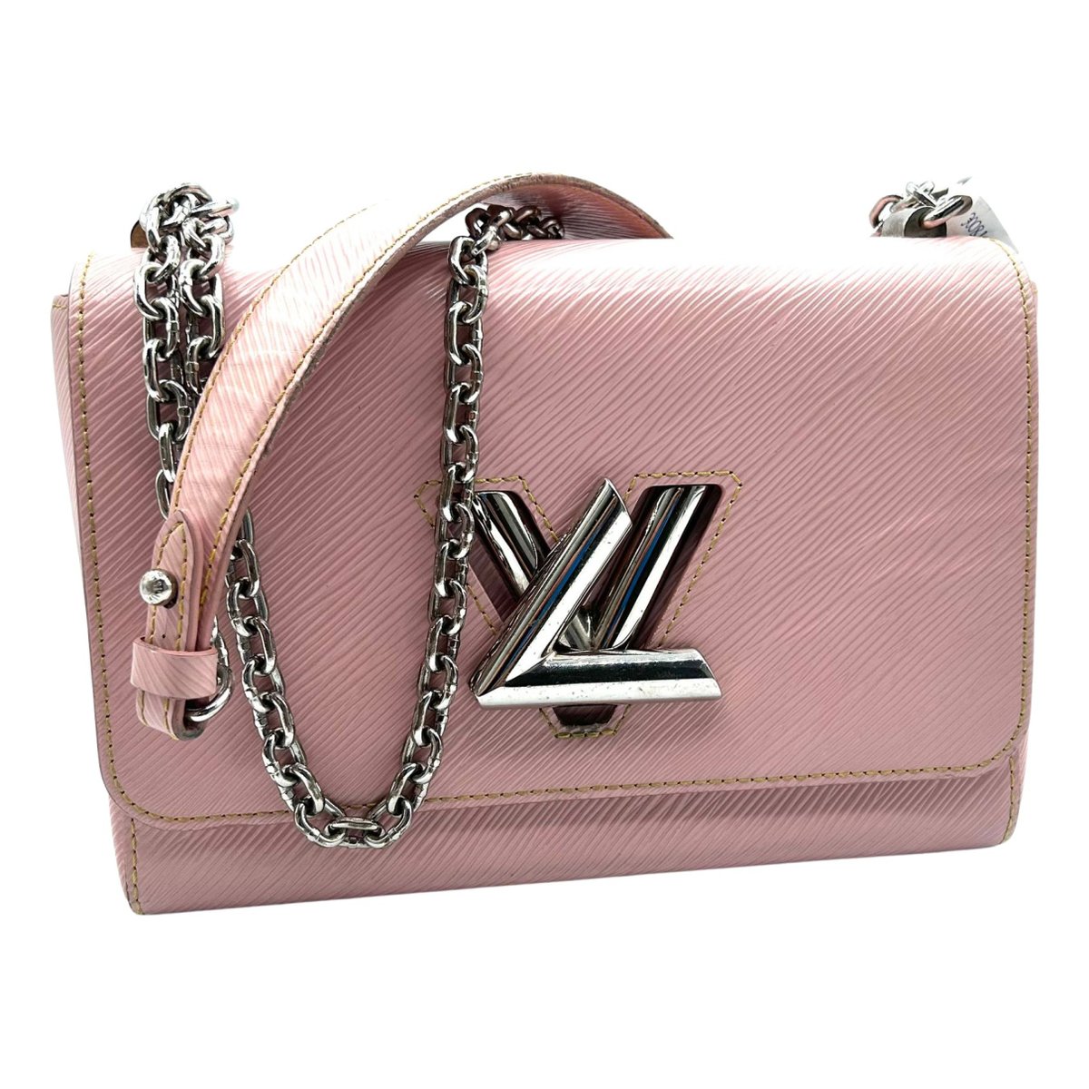 Twist leather crossbody bag