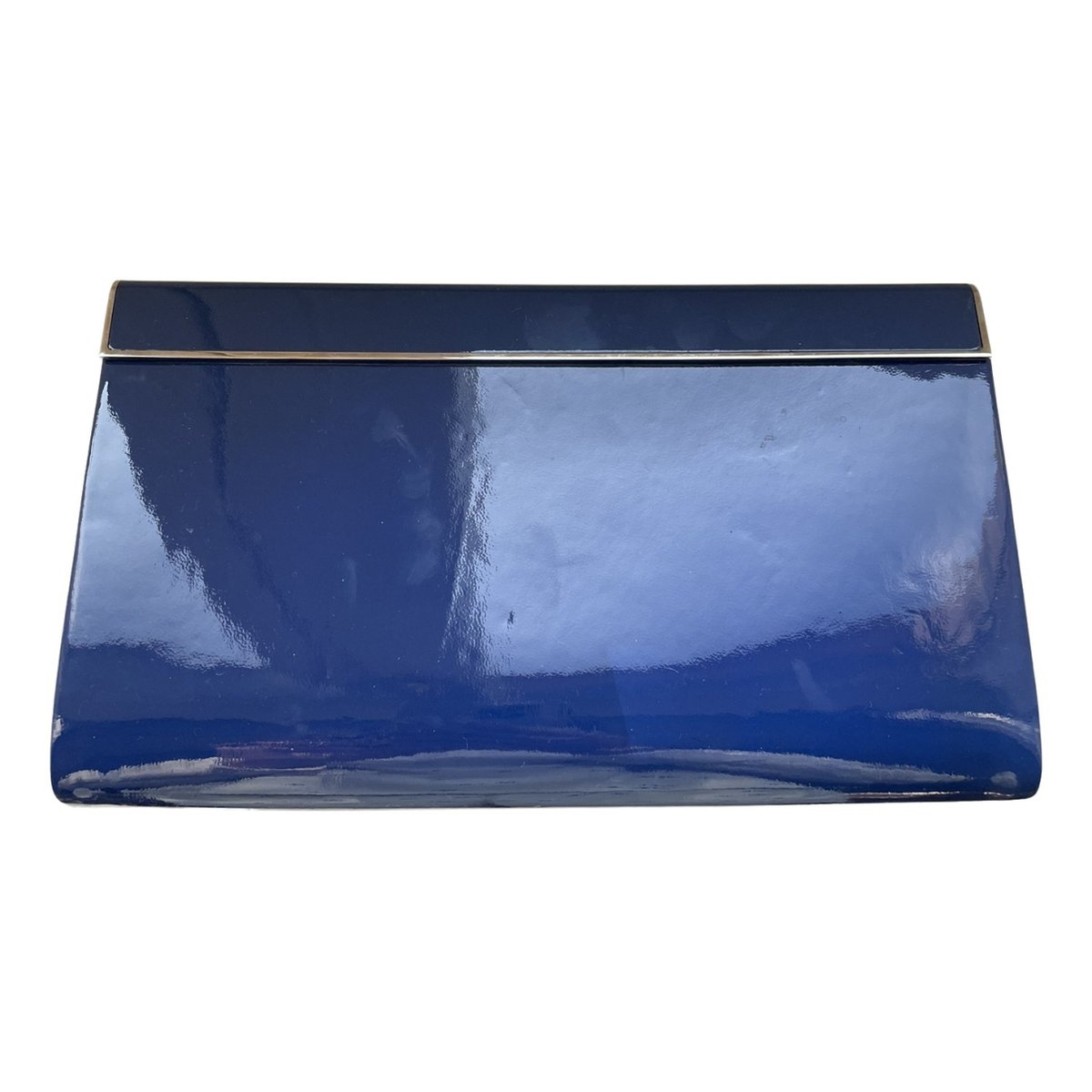 Sweetie patent leather clutch bag