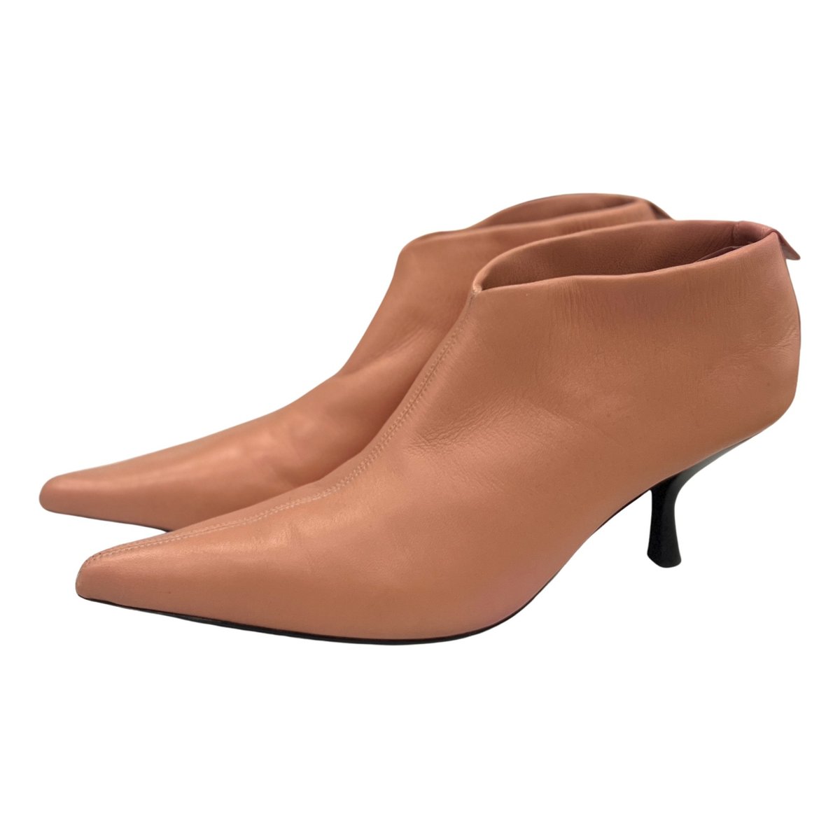 Bourgeoise leather western boots