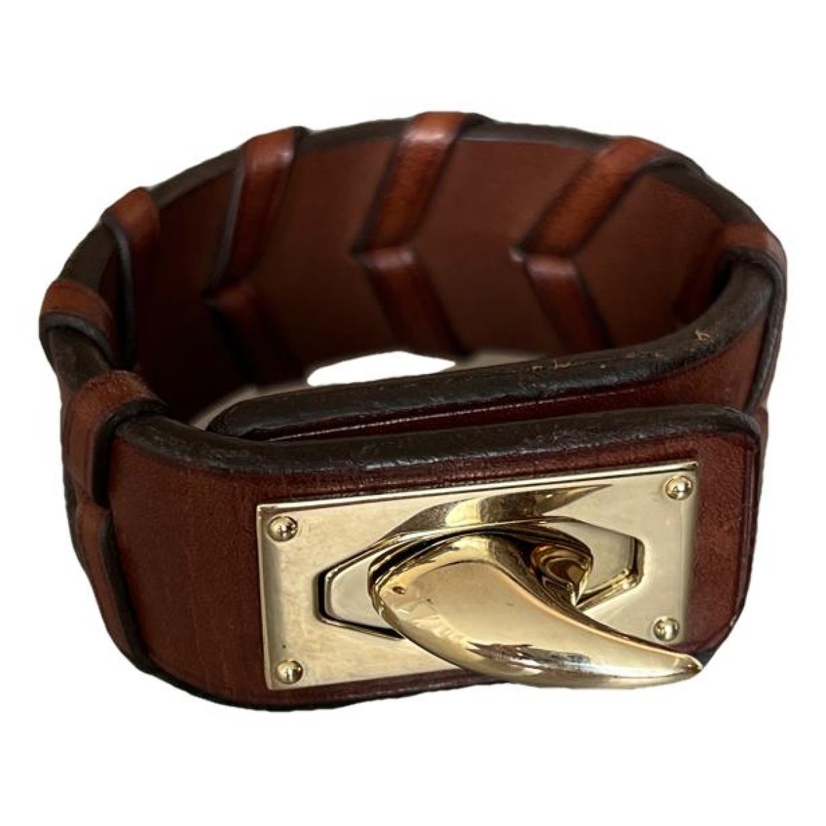 Shark leather bracelet