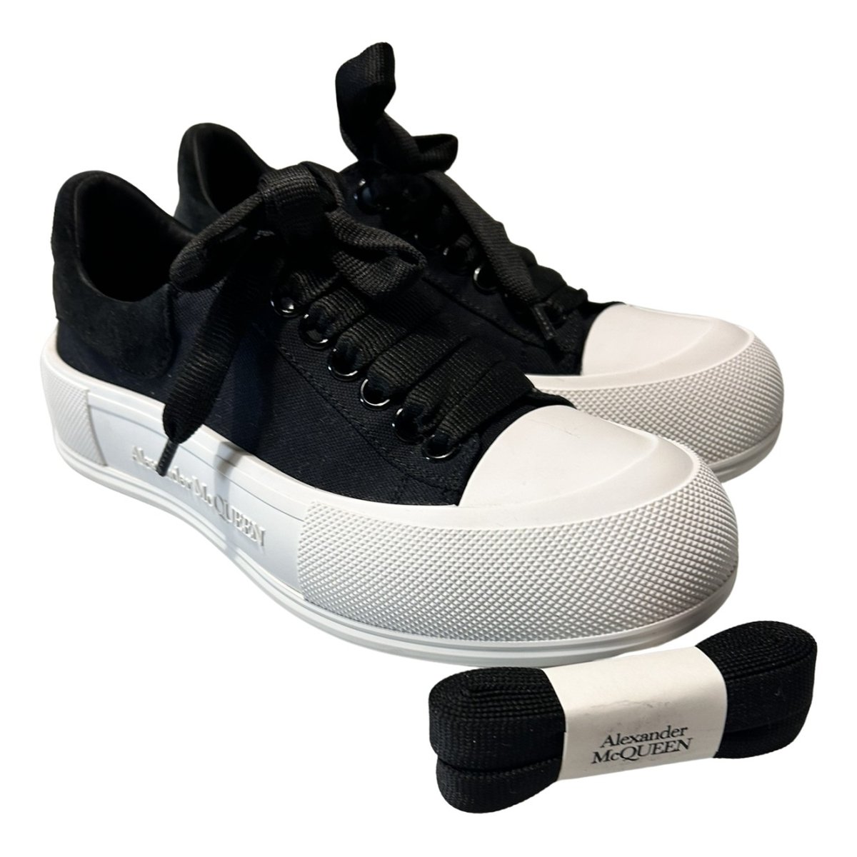 Deck Plimsoll cloth trainers