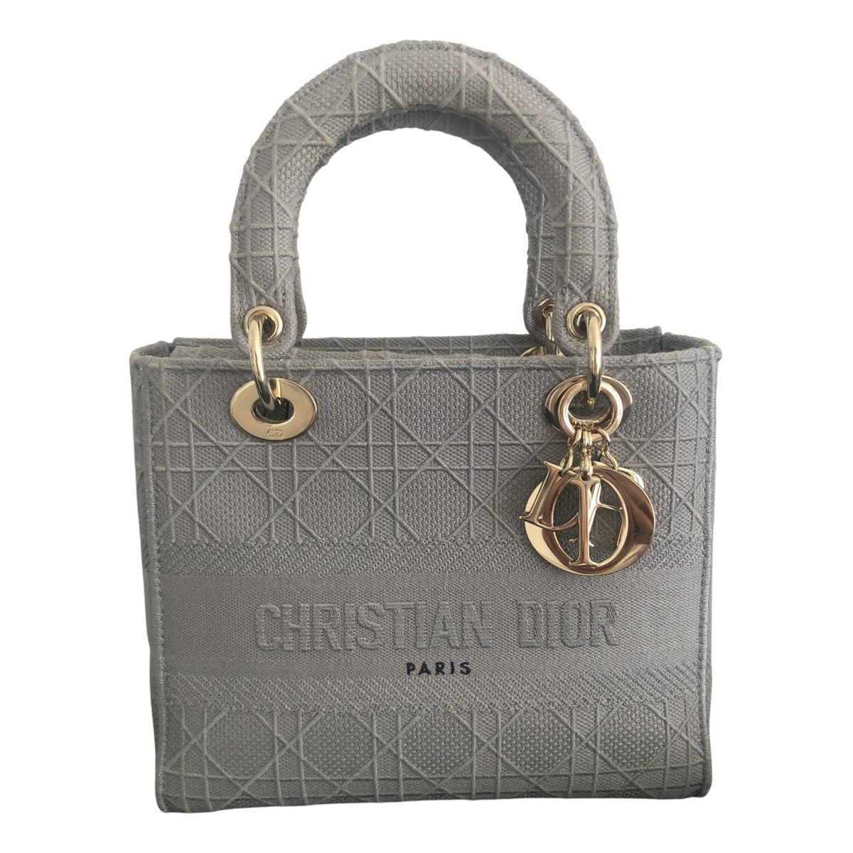 Lady Dior cloth handbag