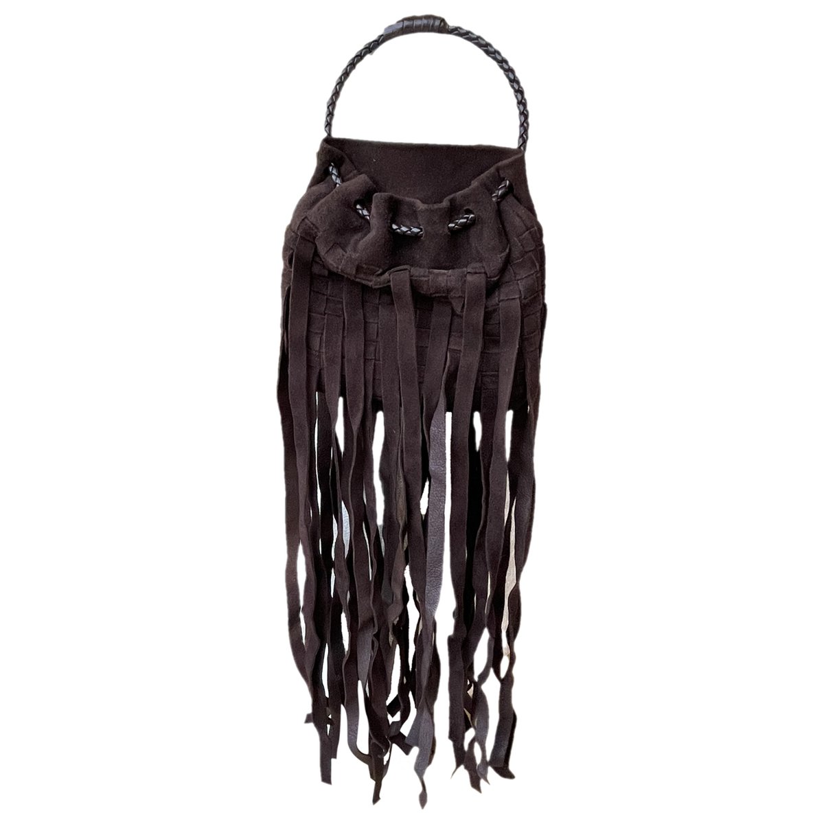 Fringe Pouch leather mini bag