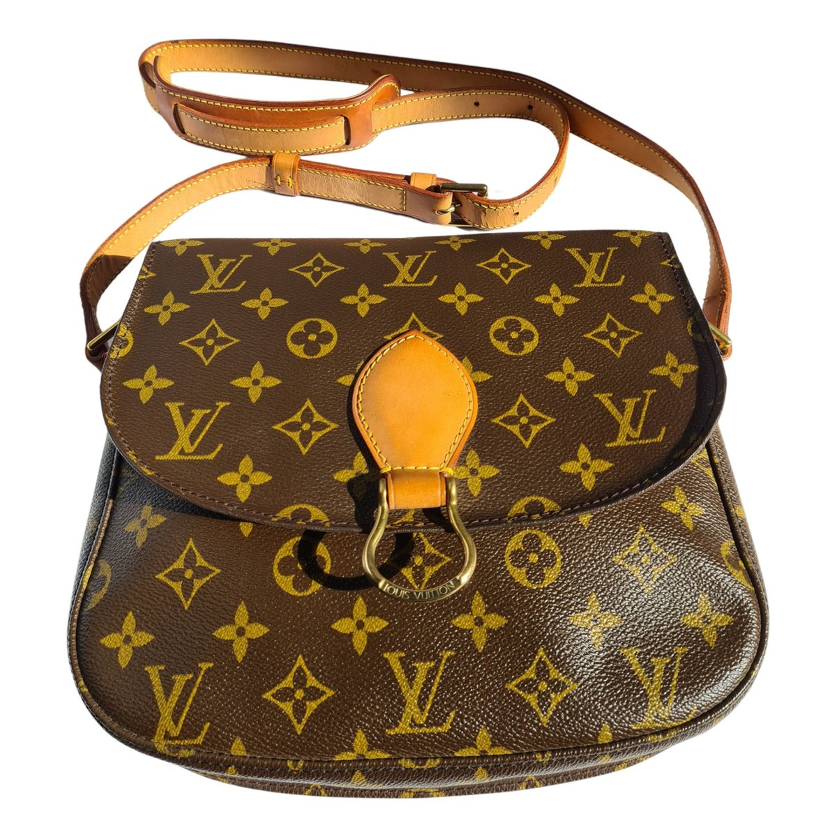 Saint Cloud vintage leather crossbody bag
