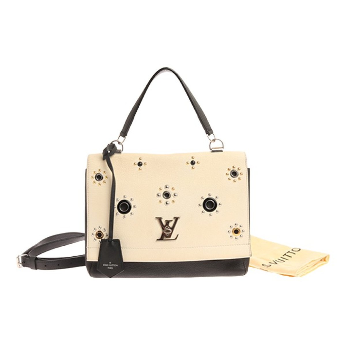 Lockme leather handbag