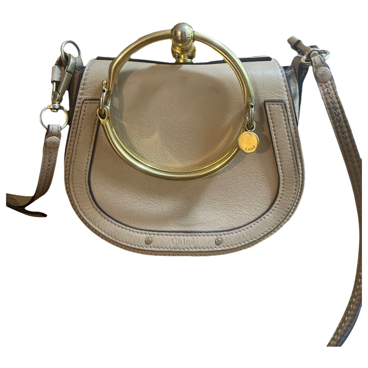 Bracelet Nile leather crossbody bag