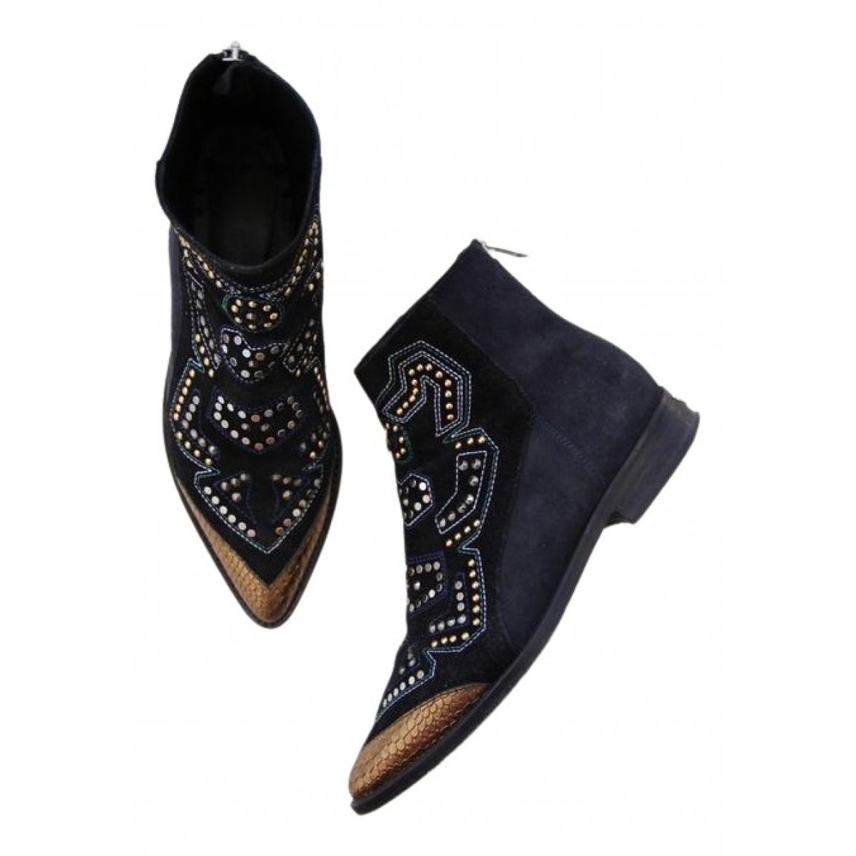 Mods Neo Clous leather ankle boots