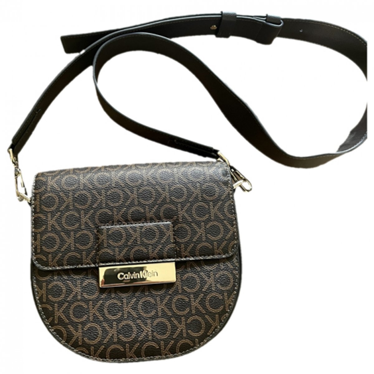 Vegan leather crossbody bag