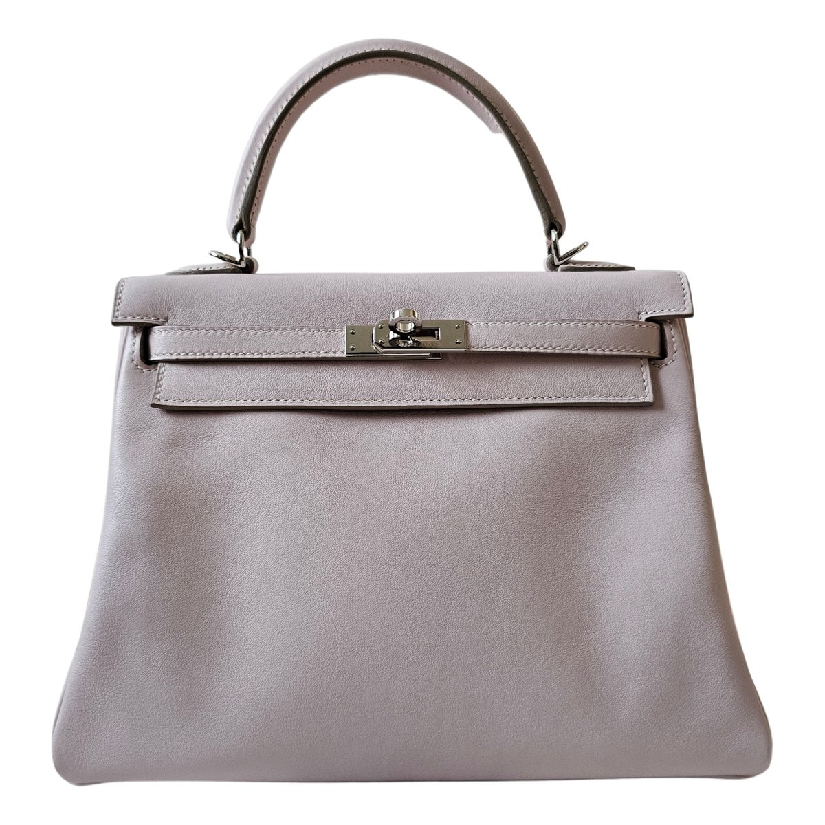 Kelly 25 leather handbag