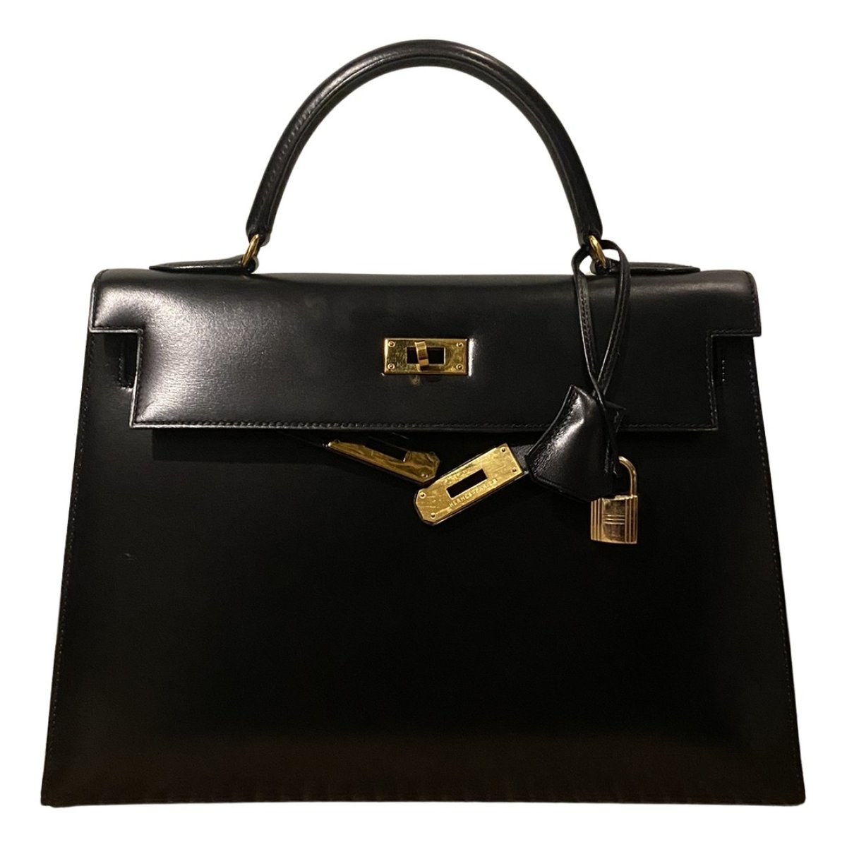 Kelly 32 leather handbag