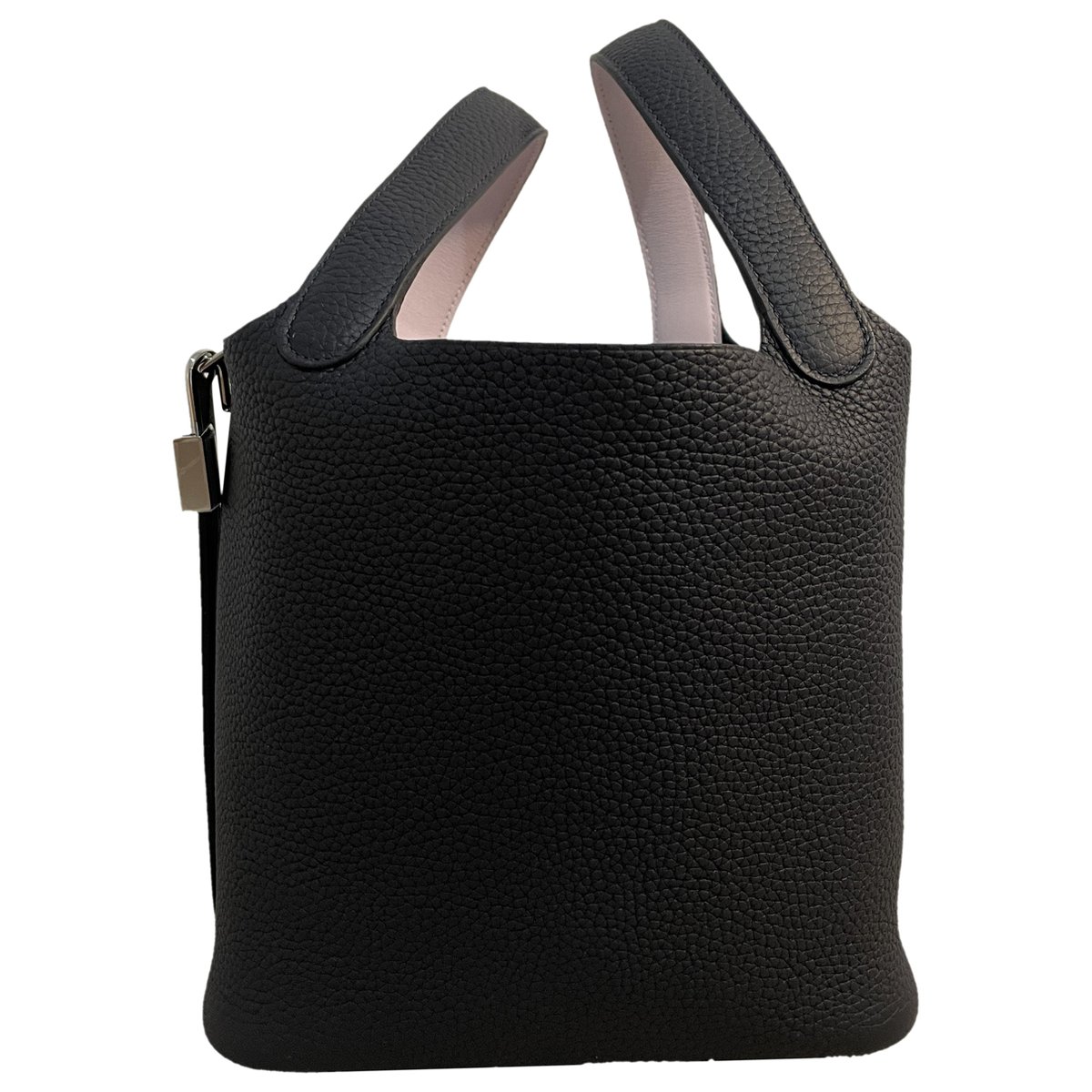 Picotin leather handbag