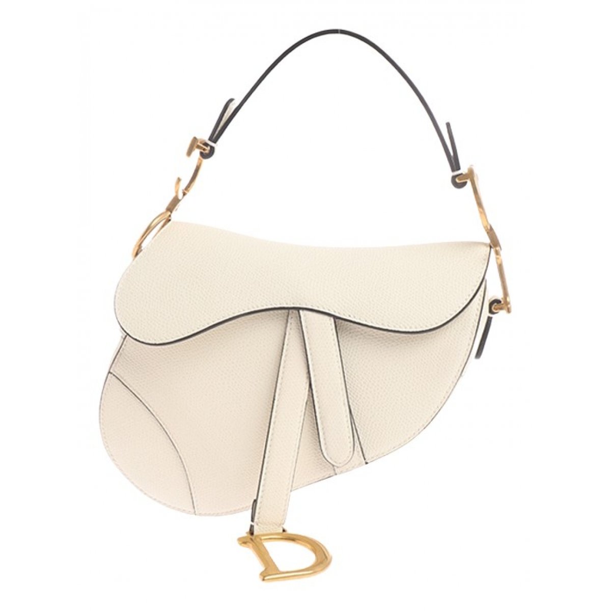 Saddle leather handbag