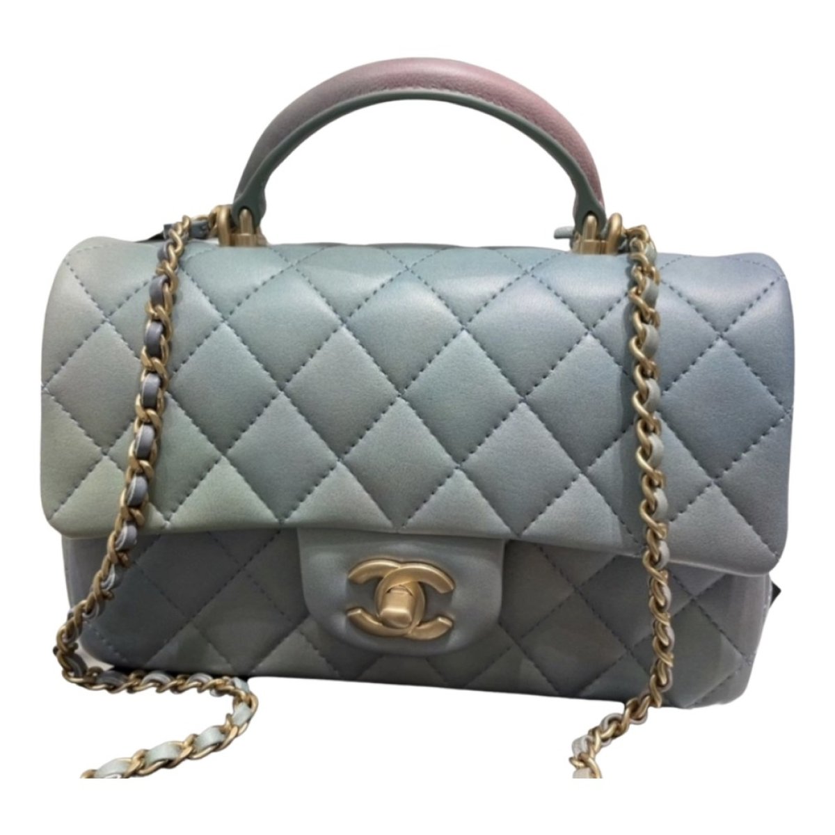 Timeless Classique Top Handle leather handbag
