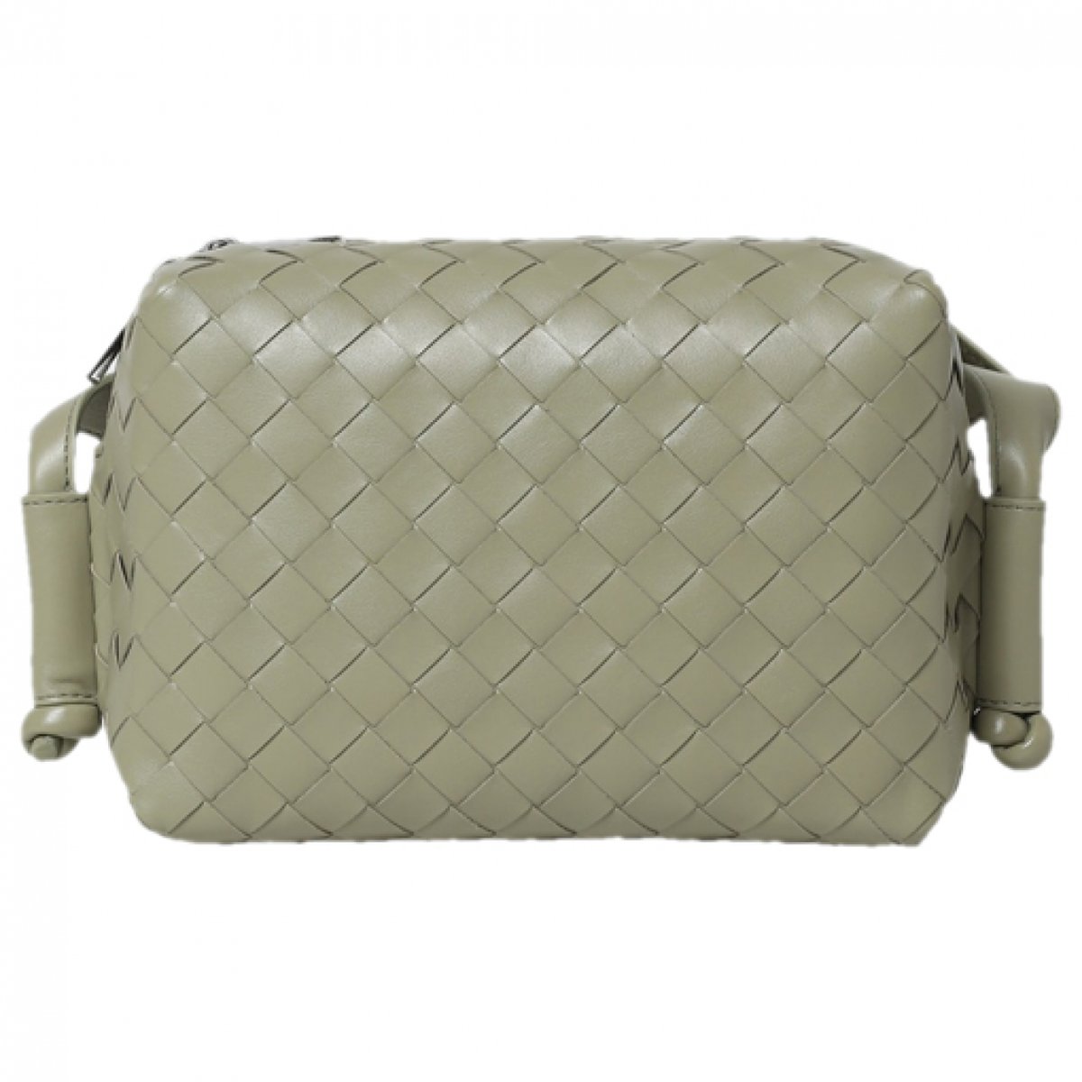 Loop leather crossbody bag