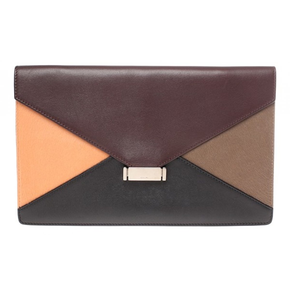 Diamond Clutch leather handbag