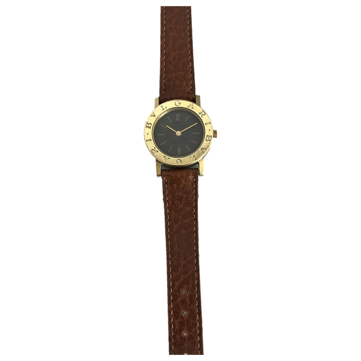Bulgari yellow gold watch