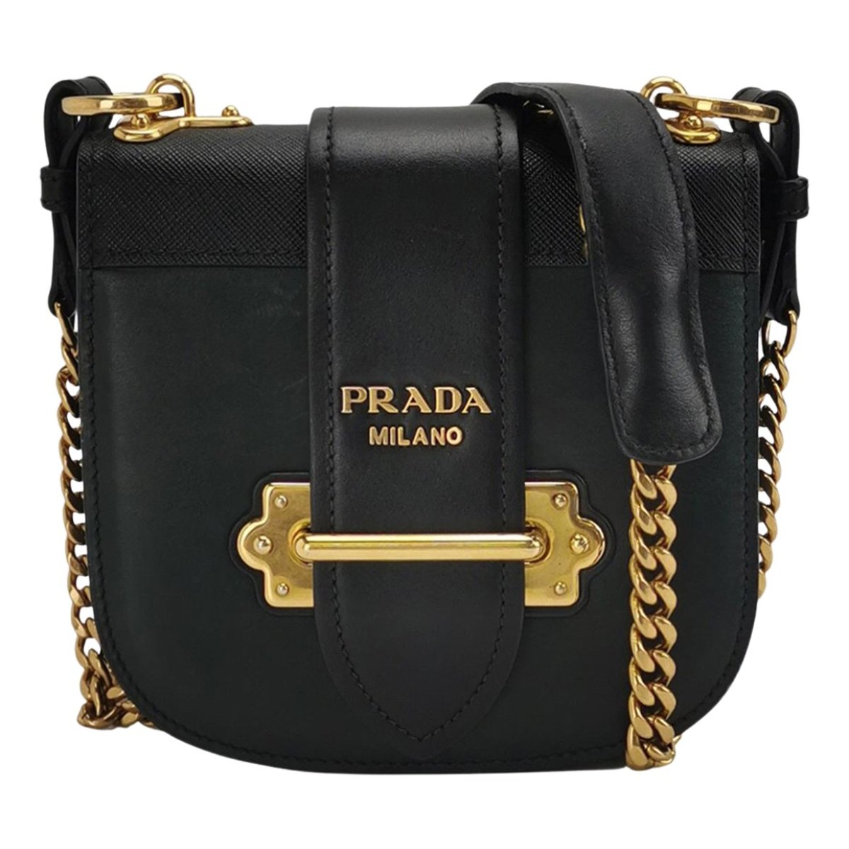 Cahier leather crossbody bag