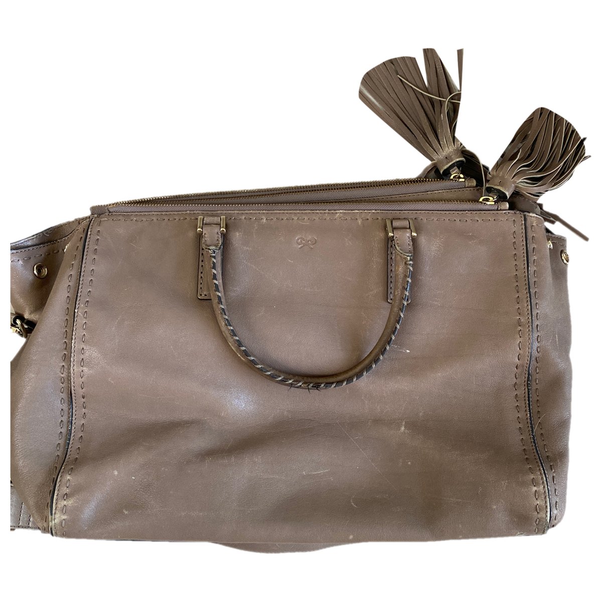 Pimlico leather tote