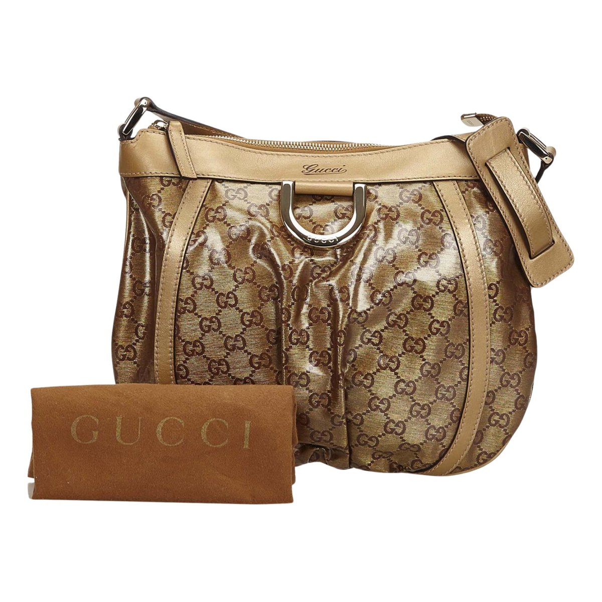 D-Ring glitter crossbody bag