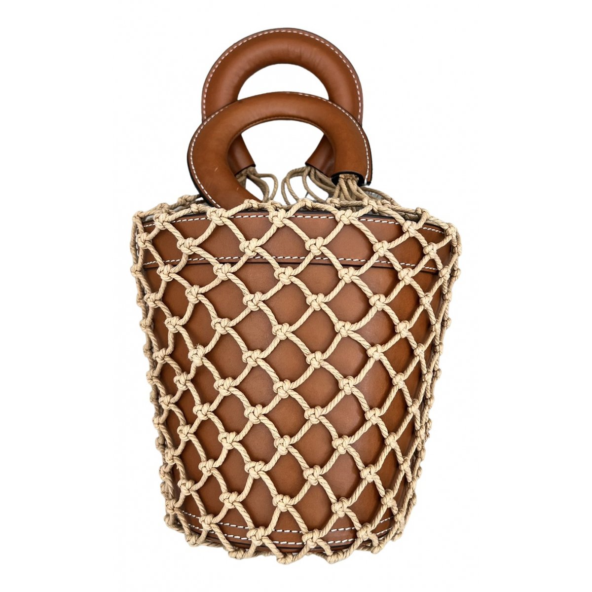 Moreau leather handbag