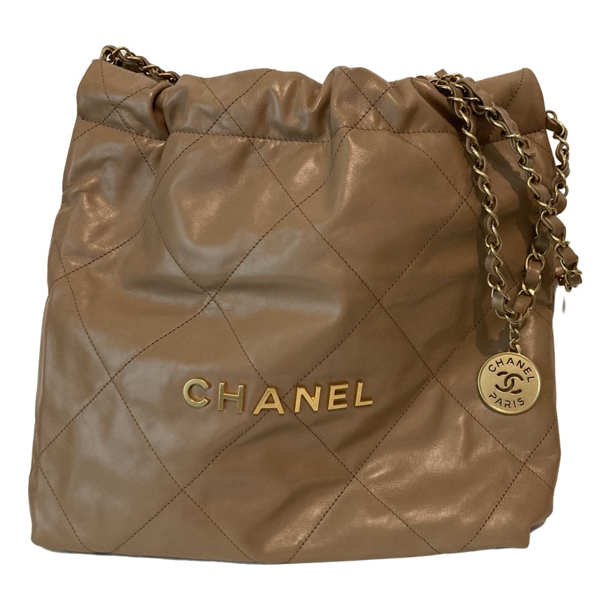 Chanel 22 leather tote