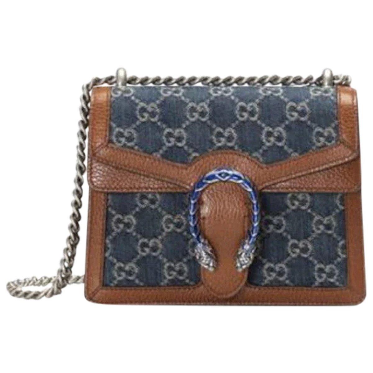 Dionysus Super Mini leather crossbody bag