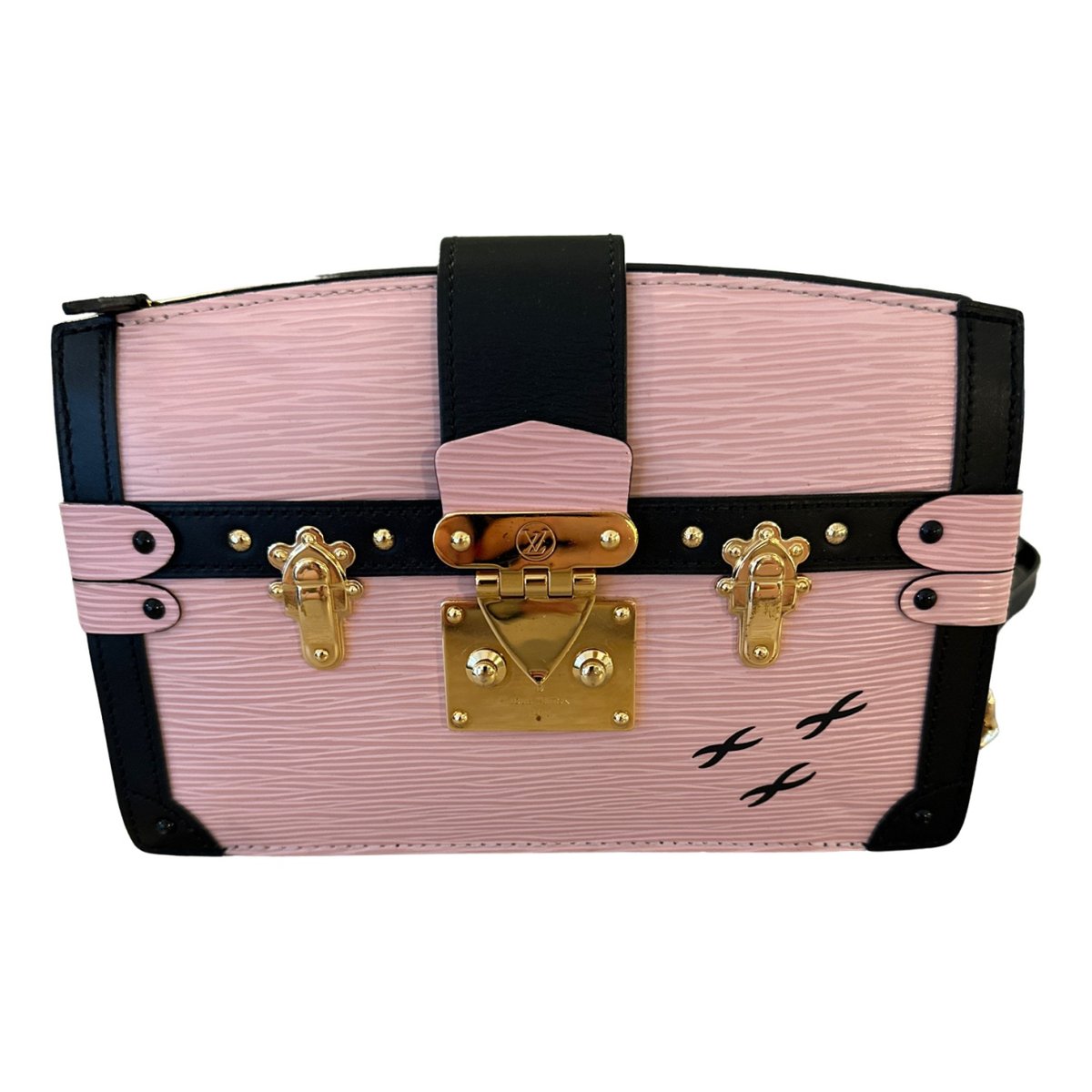 Pochette Trunk leather crossbody bag