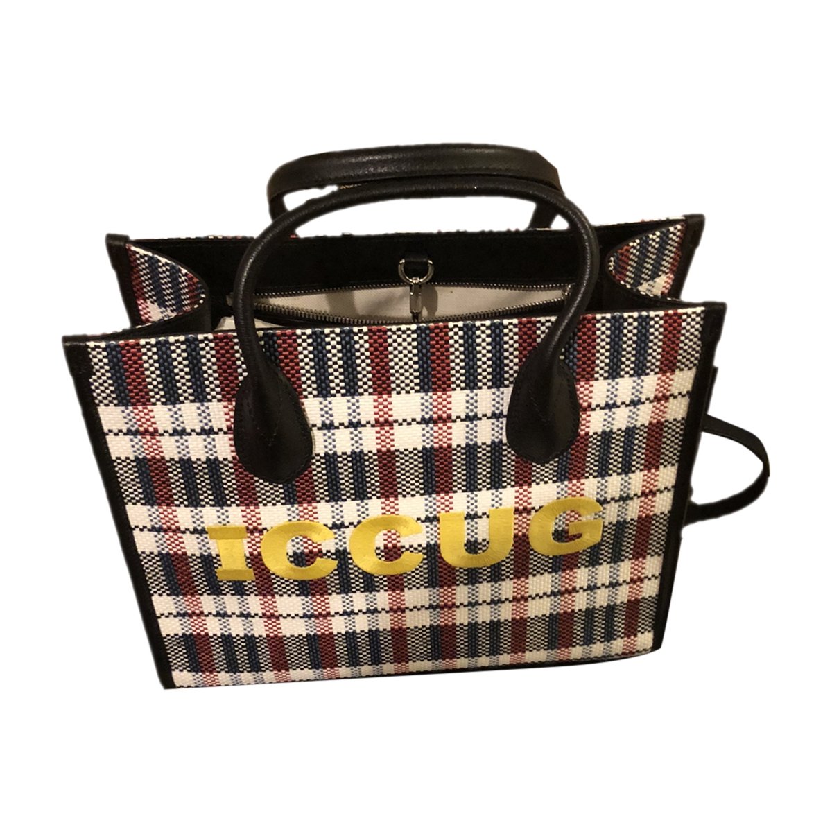 Ophidia Top Handle leather handbag
