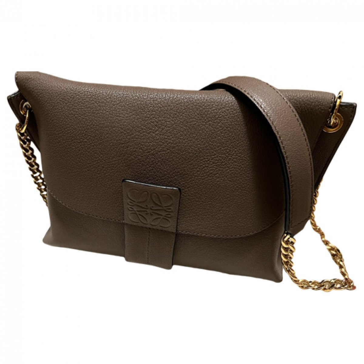 Avenue patent leather handbag
