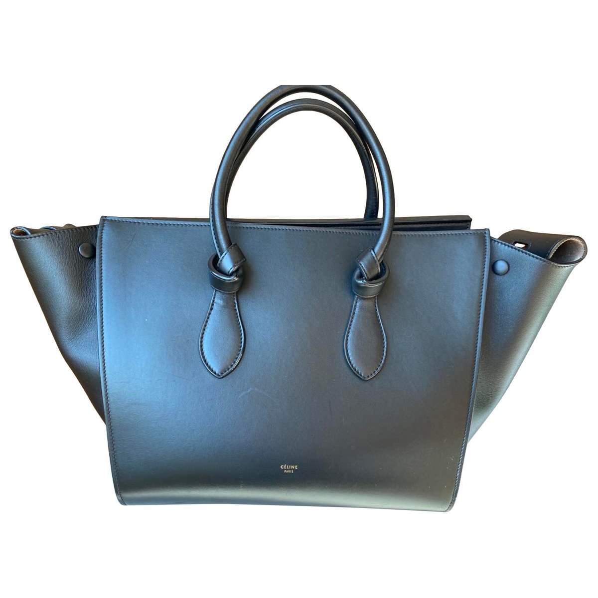 Big Bag leather handbag
