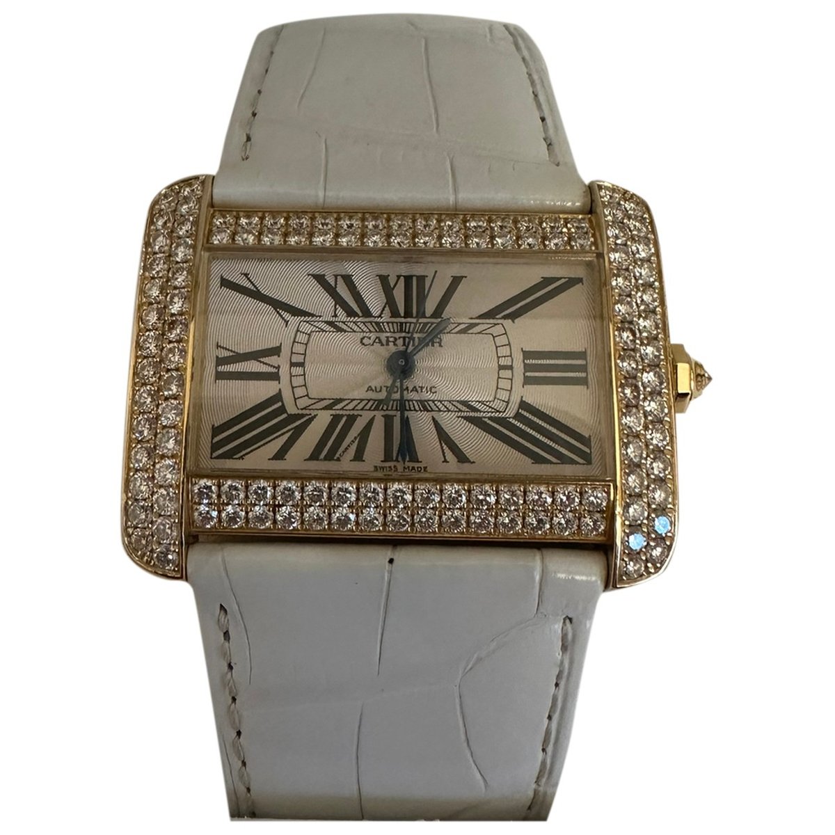 Divan yellow gold watch