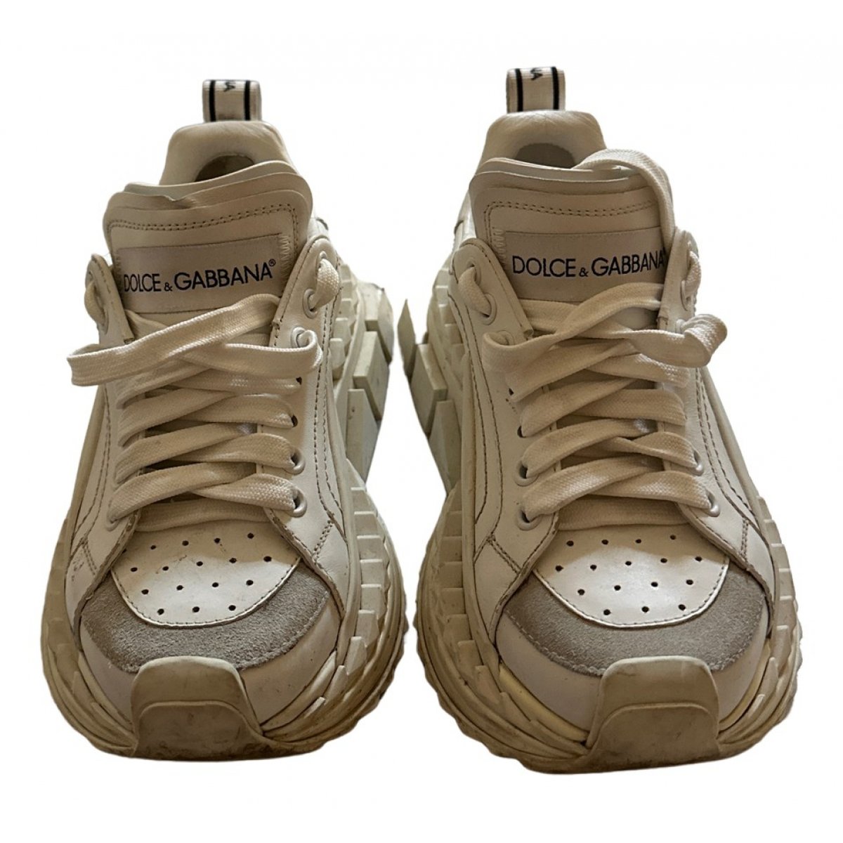 Super King leather trainers