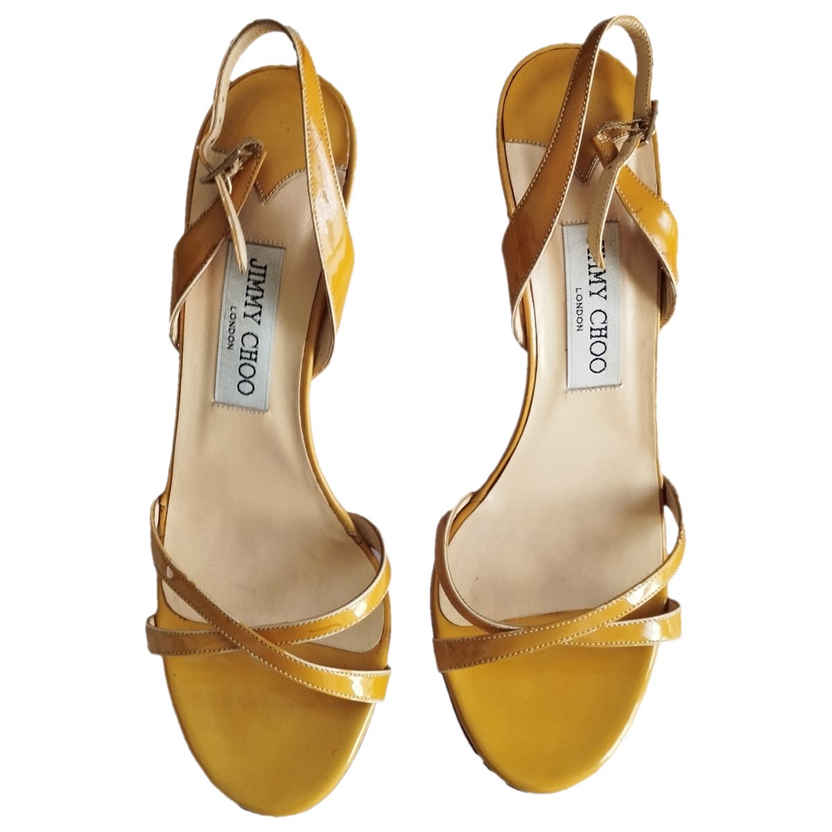 Shiloh patent leather sandals