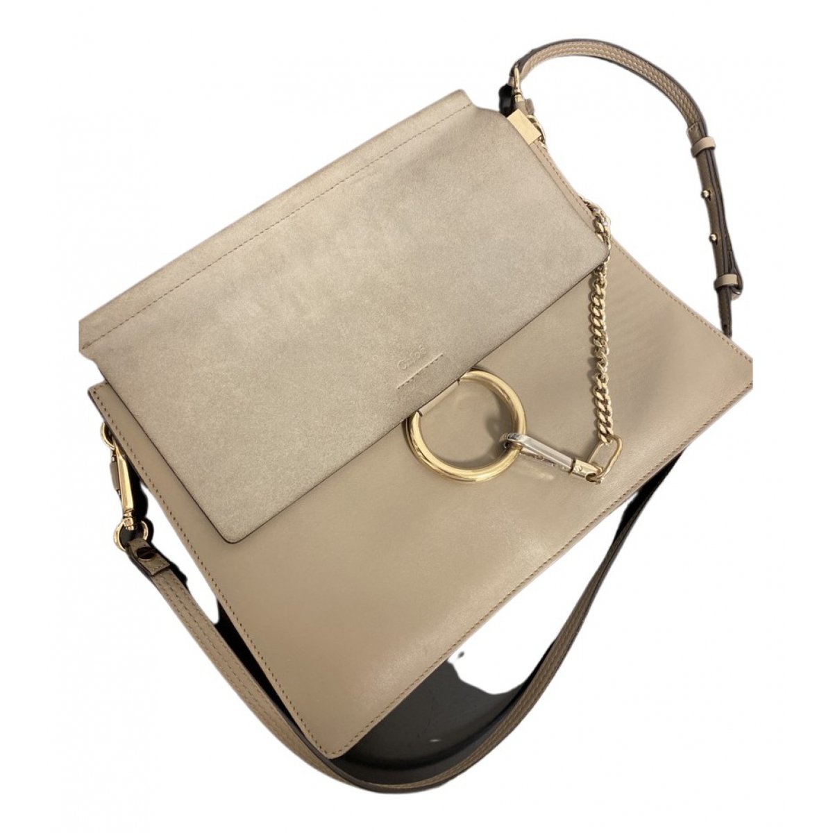 Faye leather crossbody bag