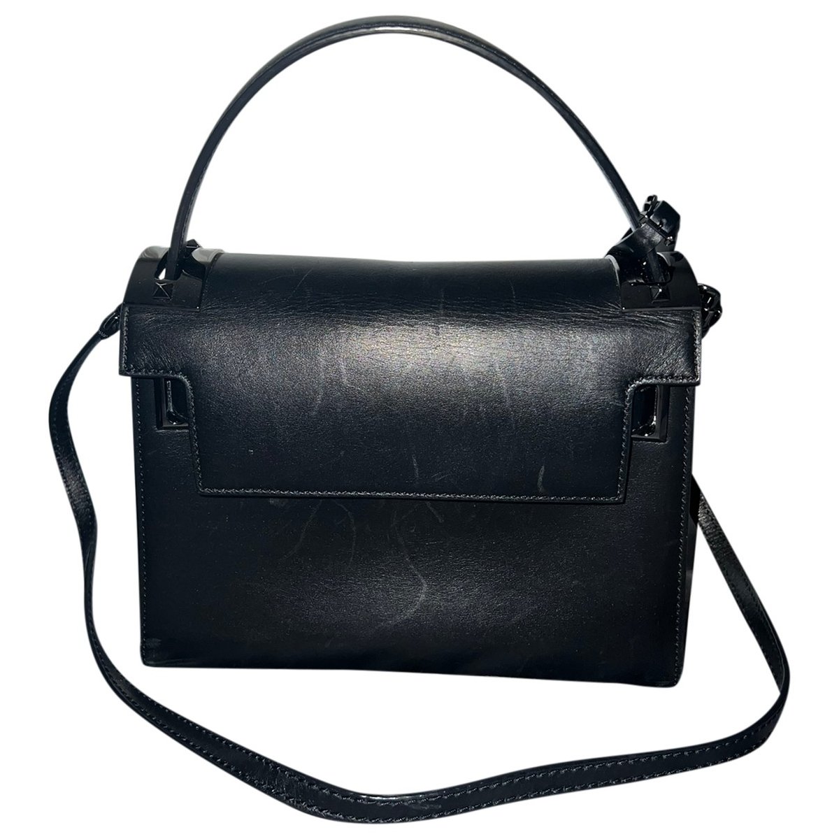 My Rockstud leather handbag