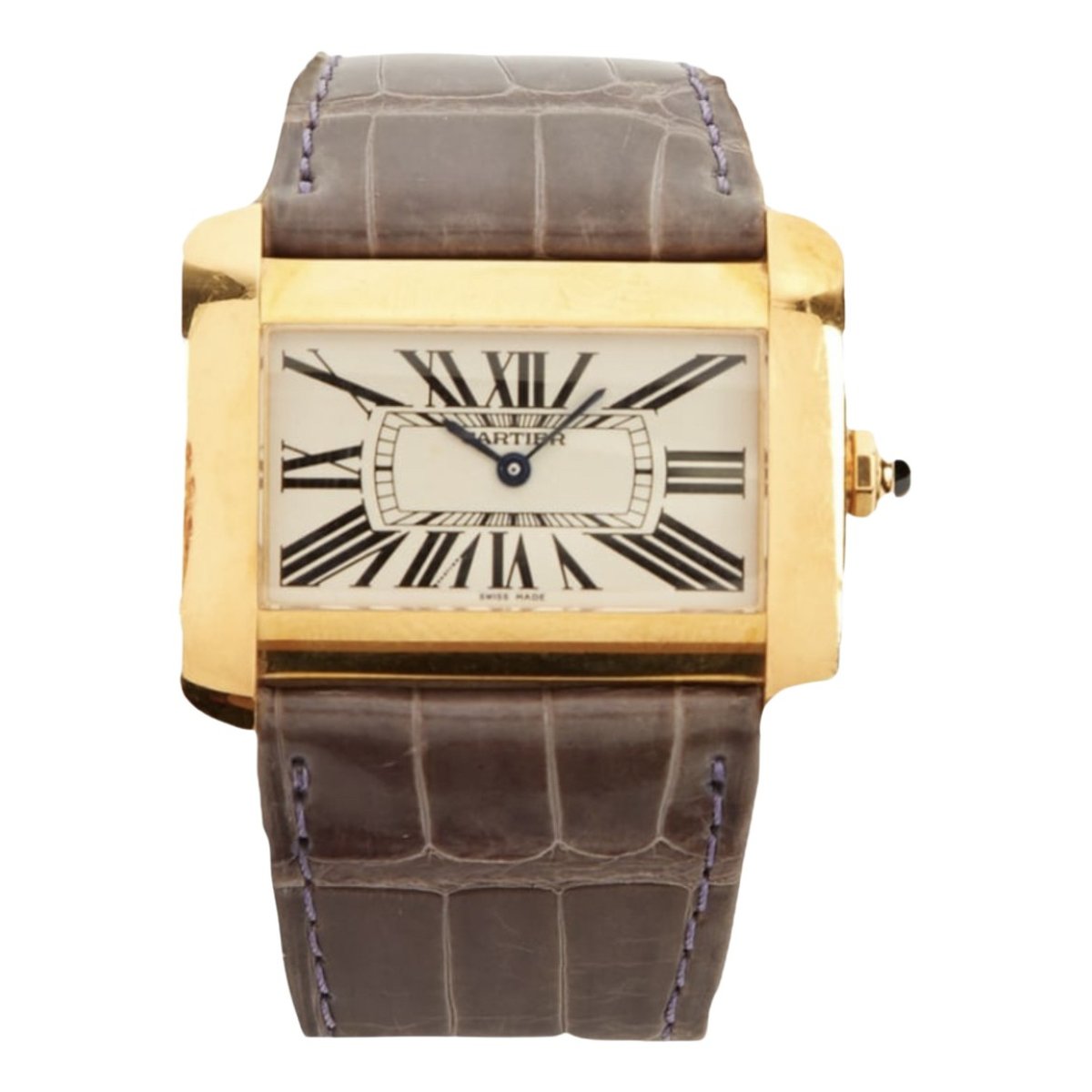 Divan yellow gold watch