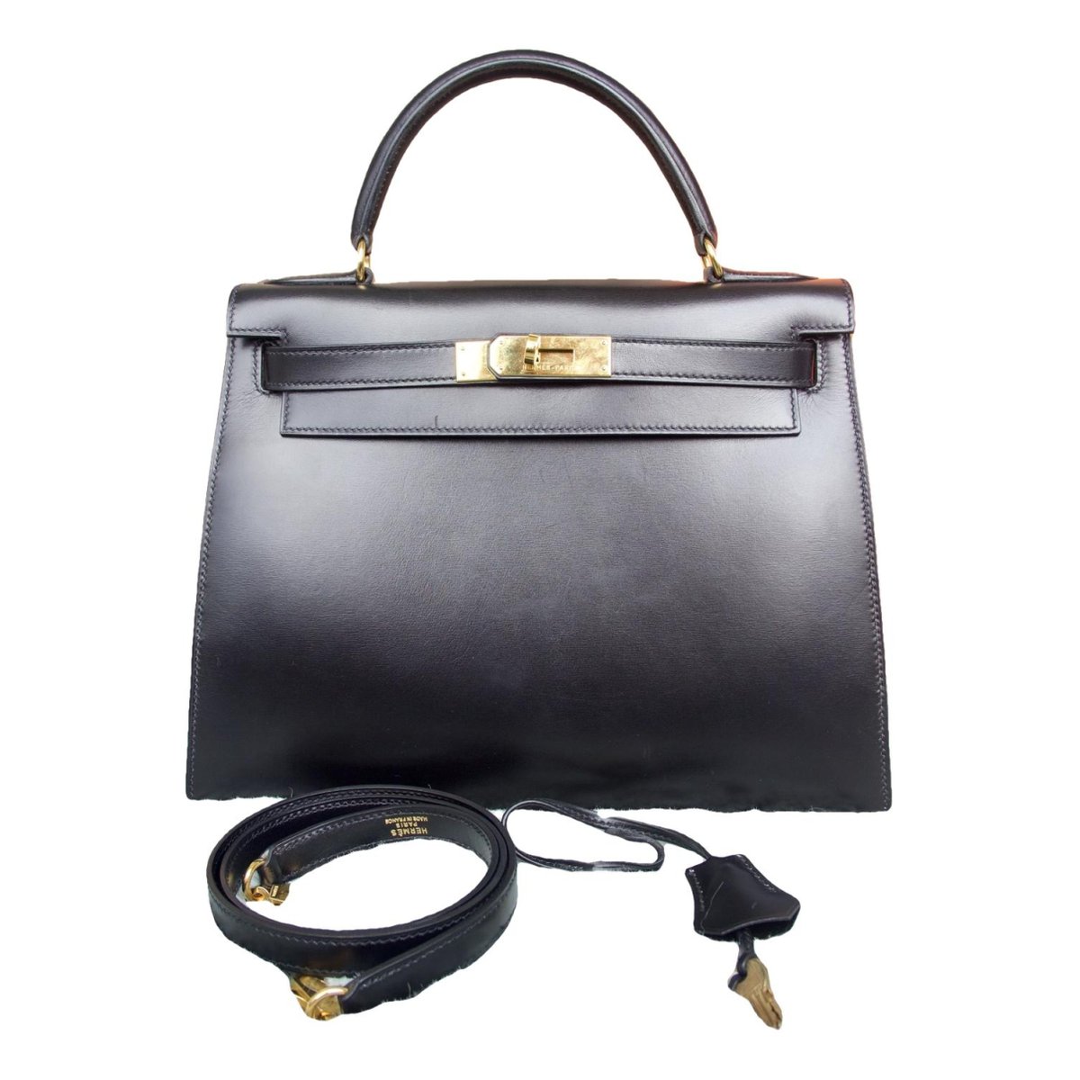 Kelly 28 leather handbag